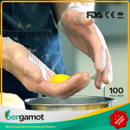 B0404 Polyethylene Plastic Gloves Powder Free Latex Free 100's B0404 Polyethylene Plastic Gloves Powder Free Latex Free 100's