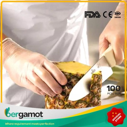 V3243 Vinyl Powder Free Examination Gloves 100pcs