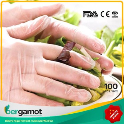 V3243 Vinyl Powder Free Examination Gloves 100pcs