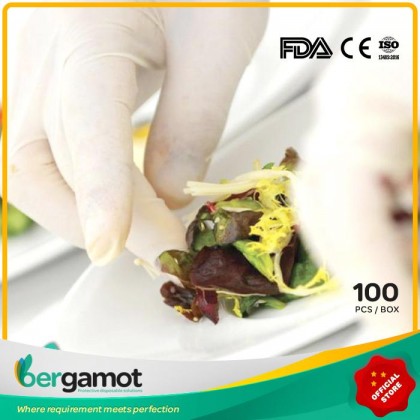 Z1250 Latex Powdered Examination Gloves 100's