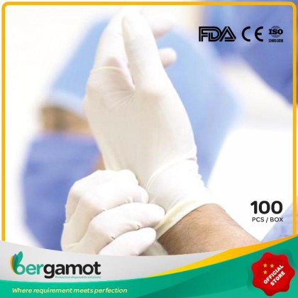 Z1250 Latex Powdered Examination Gloves 100's