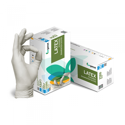 Z1250 Latex Powdered Examination Gloves 100's