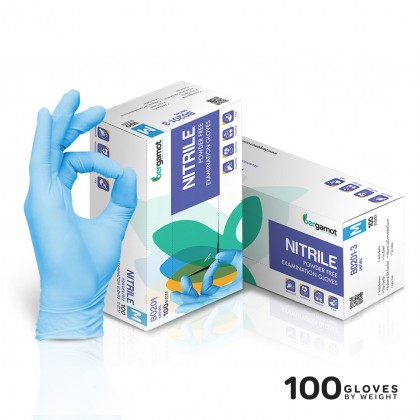 X2230 Nitrile Powder Free Examination Gloves 100's 