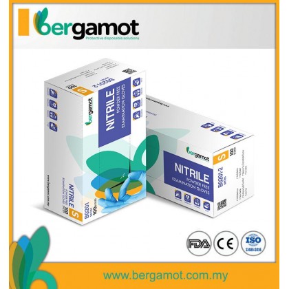 X2230 Nitrile Powder Free Examination Gloves 100's 
