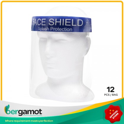 B0517 Plastic Full Cover Face Shield Adult 