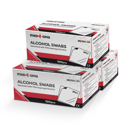 M0101-01 Alcohol Swabs 100pcs