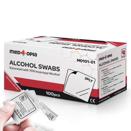 M0101-01 Alcohol Swabs 100pcs