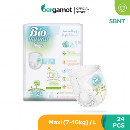 SBNT Sleepy BIO Natural Baby Training Pants Diaper (Pull Up) - Midi28 | Maxi24 | Junior 20 | XL16