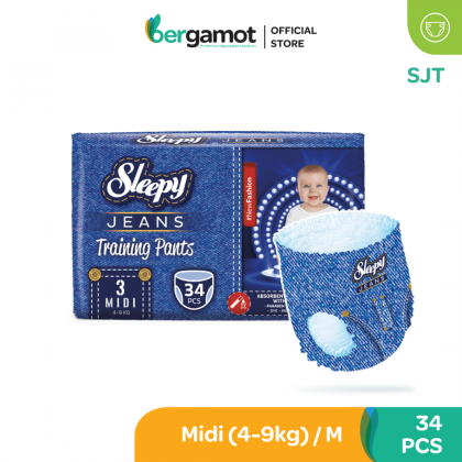 SJT Sleepy Jeans Training Pants Diaper - Midi | Maxi | Junior | XL+